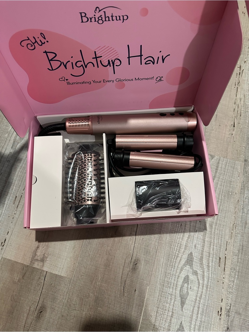 Hair Rose Gold 4-in-1 Styling Set